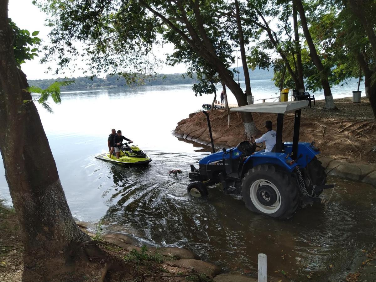 Apartamento Do Lago, Com Churrasqueira Privativa , Cozinha , Internet Banda Larga, Rampa Barco E Jet, Pesqueiro - B101 Caldas Novas Exterior foto